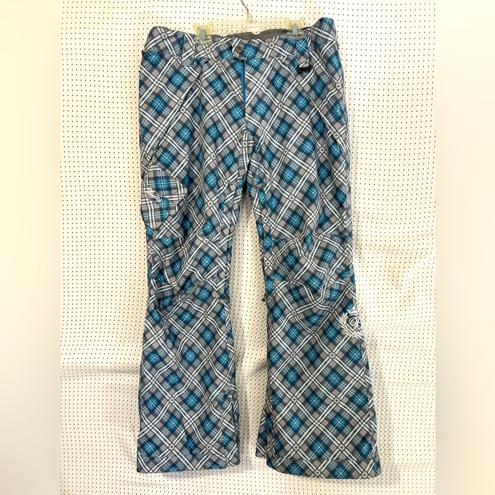 Betty Rides Snow pants for snowboardin in plaid - size XL.
